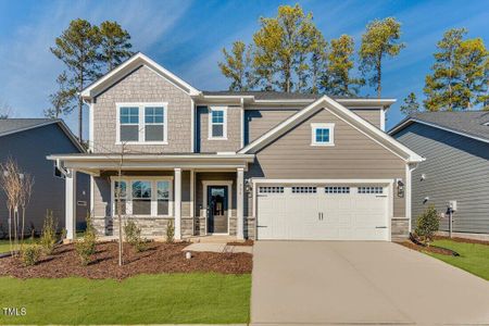 New construction Single-Family house 736 Heathered Farm Way, Apex, NC 27523 Ashford- photo 4 4