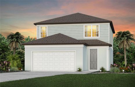 New construction Single-Family house 9910 Patterson Way, Parrish, FL 34219 Morris- photo 0