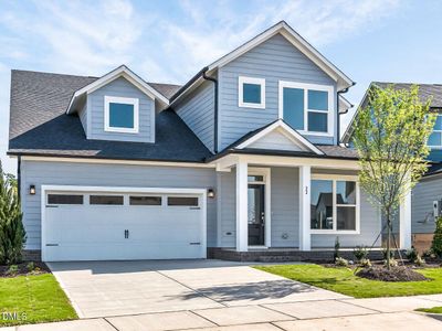 New construction Single-Family house 22 Rainbrook Cv, Fuquay Varina, NC 27526 plan The Capstone - image