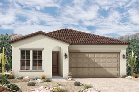 New construction Single-Family house 2933 E Mission Ln, San Tan Valley, AZ 85140 plan The Bourdeaux - image