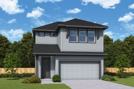 New construction Single-Family house 1025 Brickell Lp, Austin, TX 78744 plan The Atsina - image