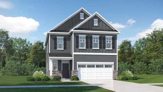 New construction Single-Family house 404 Cedar Barn Ln, Garner, NC 27529 plan Winstead III - image
