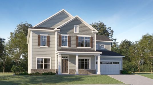 New construction Single-Family house 53 Stoddard Ln, Garner, NC 27529 plan Hastings III - image