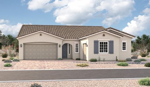 New construction Single-Family house 25157 N 157Th Dr, Surprise, AZ 85387 plan Pinecrest - image