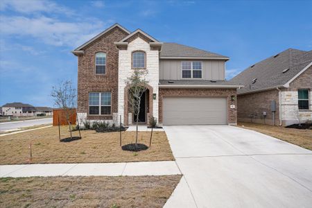 New construction Single-Family house 422 Biscayne Bay Bnd, Kyle, TX 78640 Premier Series - Rosewood- photo 18 18