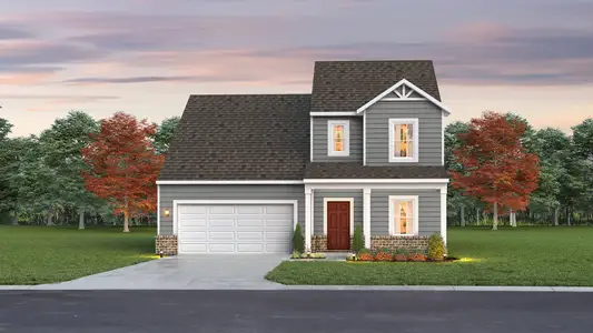 New construction Single-Family house 2021 Creekland View Blvd, Nashville, TN 37207 plan The Sutherland - image