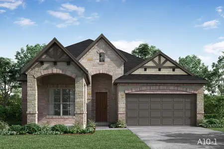 New construction Single-Family house 1868 Vista Wy, Waxahachie, TX 75165 plan Trenton - image