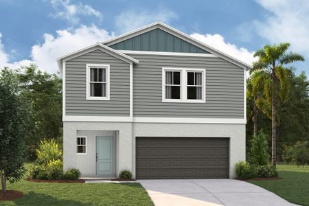 New construction Single-Family house 3712 Dusty Miller Pl, Lake Hamilton, FL 33851 plan Turquesa - image 4