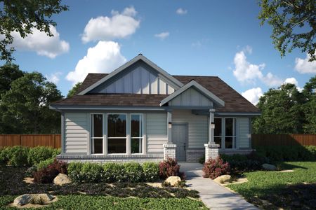 New construction Single-Family house 168 Rieber Rd, Kyle, TX 78640 plan Buttercup - image 16