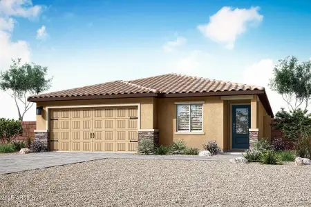 New construction Single-Family house 590 S Maricopa Rd, Florence, AZ 85132 plan Payson  - image