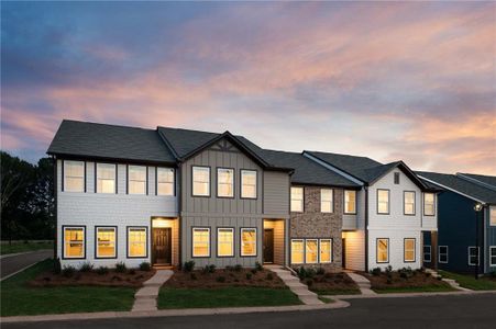 New construction Townhouse house 2106 Stillhaven Pl, Douglasville, GA 30135 Calliope- photo 0