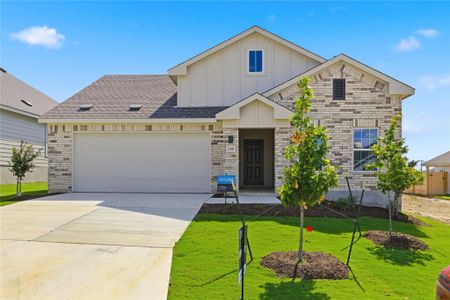 New construction Single-Family house 238 Seattle Slew Dr, Jarrell, TX 76537 - image