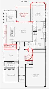 First floor layout