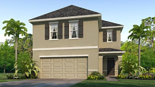 New construction Single-Family house 5327 Oxford Gray Rd, Wesley Chapel, FL 33545 null- photo 0