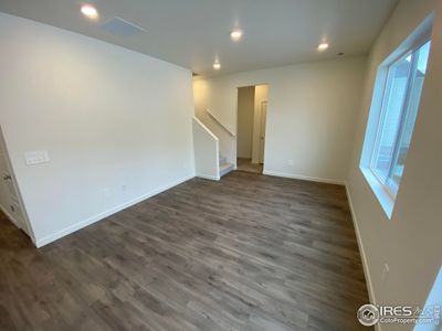 Spacious living room