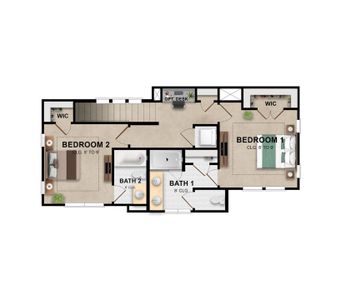 New construction Single-Family house 2414 Drew Ln, Austin, TX 78748 plan The Hamilton - image 3