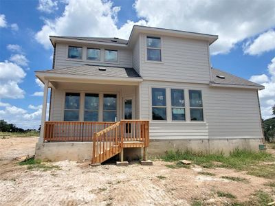 New construction Single-Family house 1201 Scenic Heights Ln, Georgetown, TX 78628 Premier Series - Hickory- photo 24 24