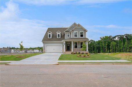 New construction Single-Family house 247 Arnewood Cir, Mcdonough, GA 30253 Drayton- photo 0