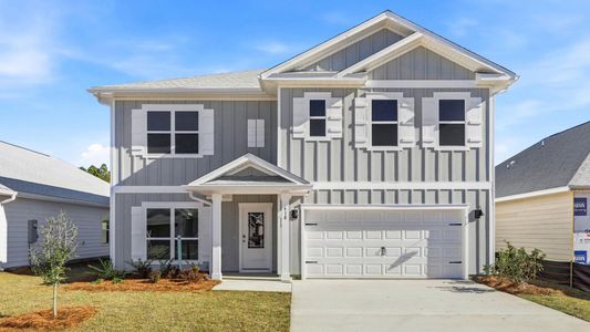 New construction Single-Family house 593 Hancock Wy, Panama City Beach, FL 32413 plan Carol - image