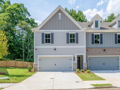 New construction Townhouse house 134 Bluffington Way, Marietta, GA 30066 Brooks- photo 0