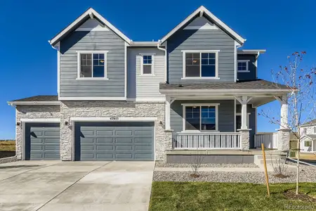 New construction Single-Family house 42953 Colonial Trl, Elizabeth, CO 80107 plan Willow - image