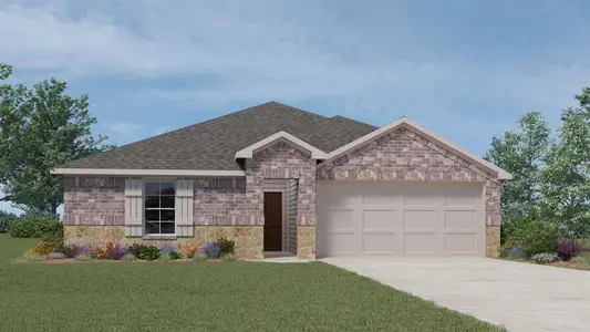 New construction Single-Family house 1675 Mantle Rd, Crandall, TX 75114 plan Bellvue - image