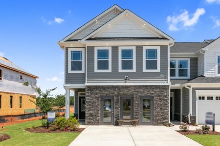 New construction Townhouse house 123 Anise Lane, Garner, NC 27529 - photo 0