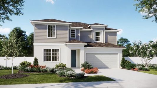 New construction Single-Family house 726 Ginger Dr, Haines City, FL 33844 plan Cape - image