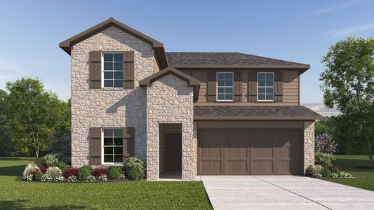 New construction Single-Family house 21116 Watercourse Way, San Antonio, TX 78266 The Mitchell- photo 0