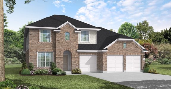 New construction Single-Family house 29803 Capstone Walk, Fair Oaks Ranch, TX 78015 Logan II (3377-CM-50)- photo 4 4