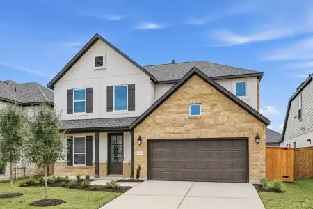New construction Single-Family house 1409 Scenic Green Lp, Georgetown, TX 78628 plan Terracotta - image