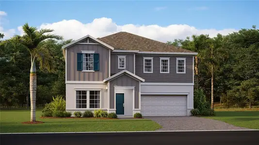 New construction Single-Family house 7448 Capstone Dr, Groveland, FL 34736 plan Allison II - image