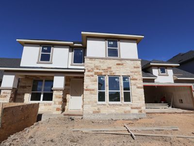 New construction Single-Family house 3705 Helena Wy, Leander, TX 78641 plan San Marcos - Classic Series - image