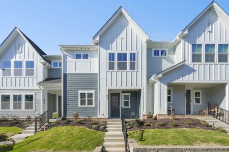 New construction Townhouse house 603 Brackenberry Aly, Wake Forest, NC 27587 plan Wilson - image