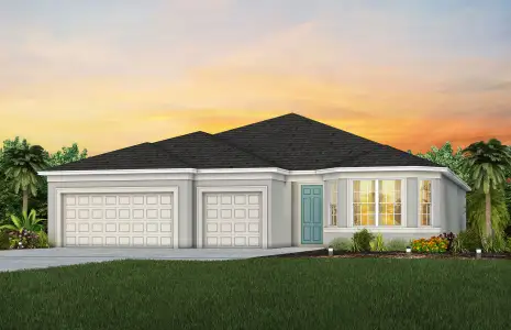New construction Single-Family house 2342 Branched Oak Rd, St. Cloud, FL 34771 plan Ashby - image