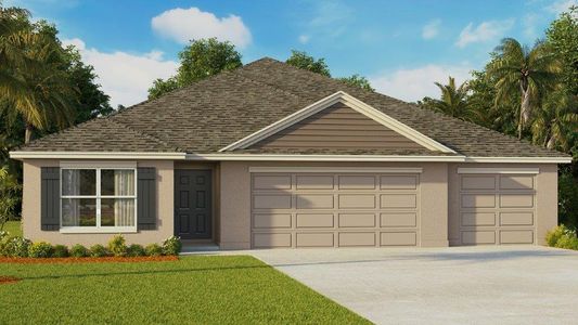 New construction Single-Family house 13219 Balsam Cone Dr, Dade City, FL 33525 plan Denham - image