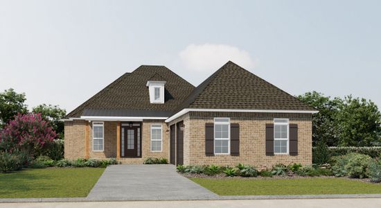 New construction Single-Family house 28 N Saint Claire Ln, Freeport, FL 32439 plan Harvey II A - image
