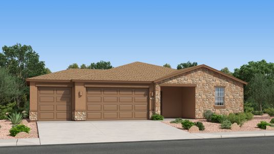 New construction Single-Family house 8977 E Moontear Wy, Vail, AZ 85641 plan Odyssey - image