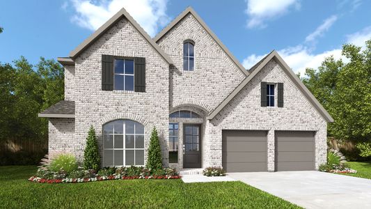 New construction Single-Family house Todd Mission, TX 77363 plan 3095C - image