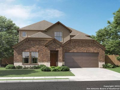 New construction Single-Family house 219 Cherry Creek, Cibolo, TX 78108 The Pearl (C452)- photo 0