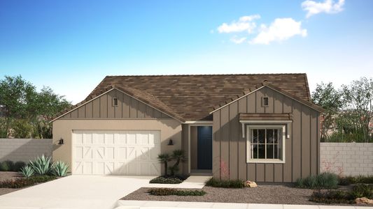 Farmhouse Elevation | Alani | Harvest at Citrus Park | New Homes in Goodyear, AZ | Landsea Homes