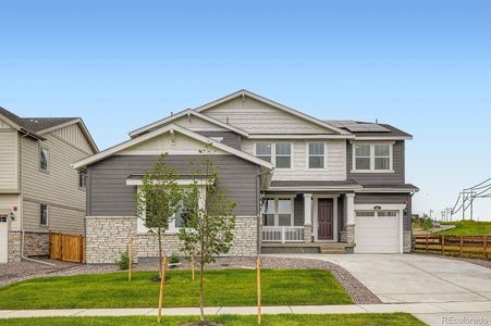 New construction Single-Family house 661 Sunrise St, Erie, CO 80516 Prescott- photo 0