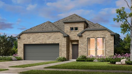 New construction Single-Family house 526 Ardsley Park Drive, Lakewood Village, TX 75068 Merlot- photo 0