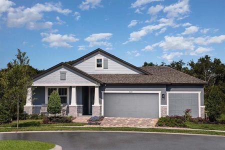 New construction Single-Family house 4920 Emerald Acres Way, Zephyrhills, FL 33541 Sweetwater- photo 0