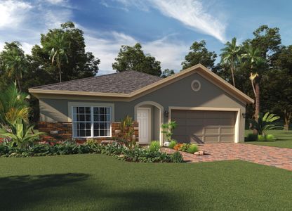 New construction Single-Family house 1652 Hamlin Ridge Rd, Minneola, FL 34715 plan Kensington Flex - image