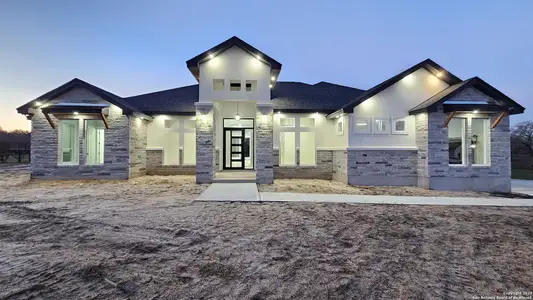 New construction Single-Family house 113 Hunting Ridge Dr, La Vernia, TX 78121 - photo 0