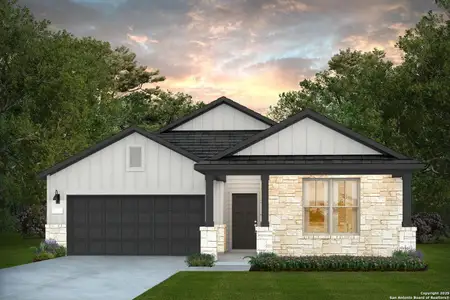 New construction Single-Family house 438 Nightingale Ave, Marion, TX 78124 plan Orchard - image