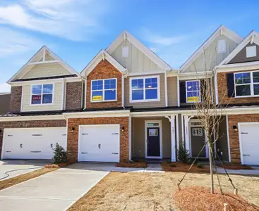 New construction Townhouse house 4257 Black Ct, Harrisburg, NC 28075 plan Ashland - image