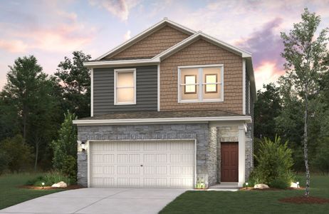 New construction Single-Family house 10606 Rosemont Pass, San Antonio, TX 78254 plan Dahlia - 1556 - image