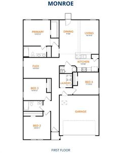 New construction Single-Family house 101 Lost Creek Trl, Abilene, TX 79602 plan Monroe - image